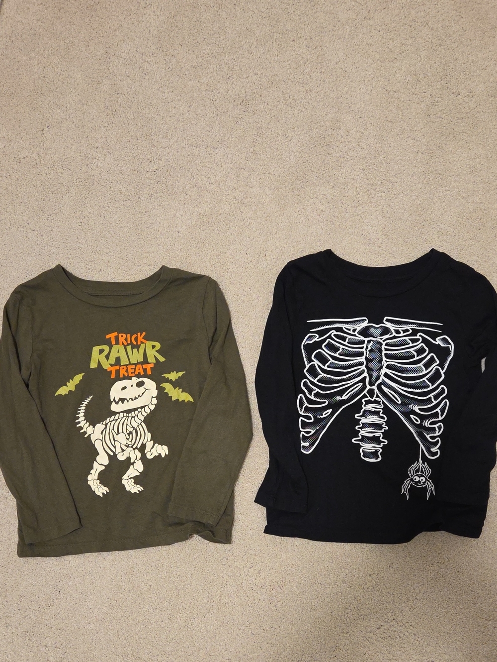 5T Joe Fresh Hallloween Long Sleeved Tees